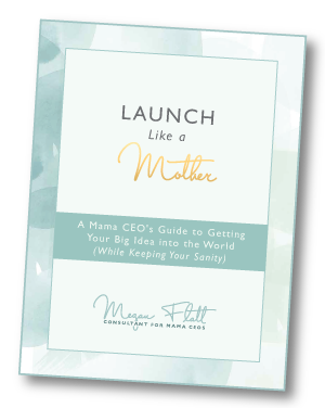 Launch Like a Mother - a free guide for getting your big idea into the world