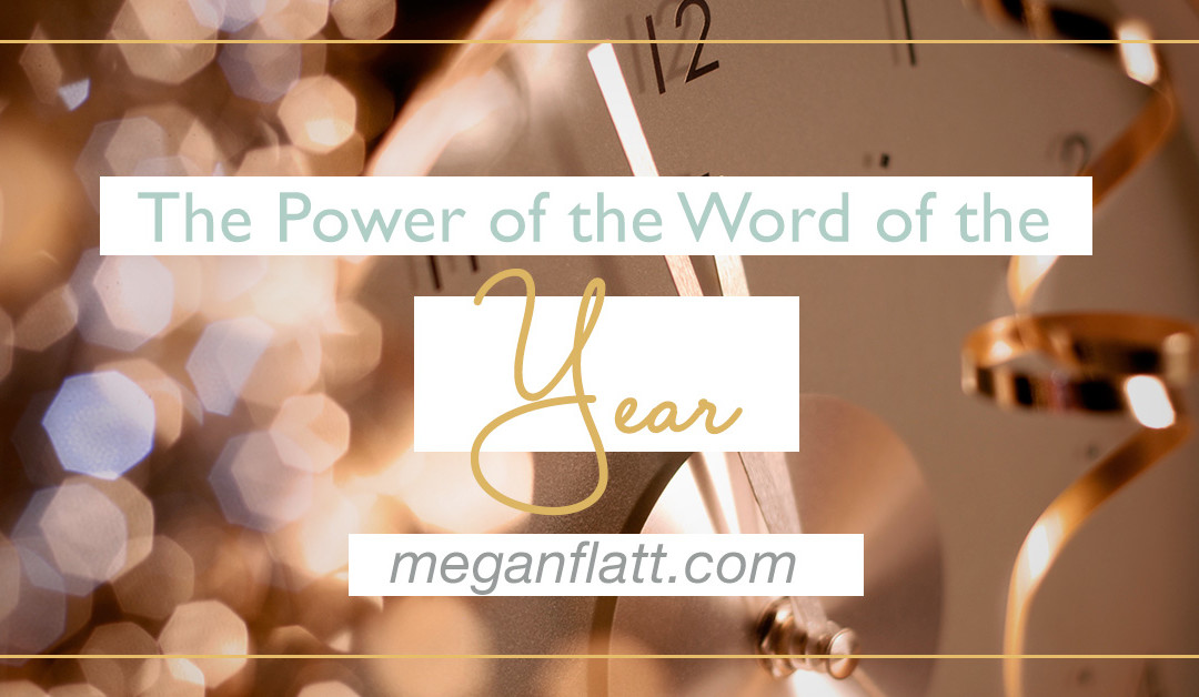 The Power of a Word of the Year